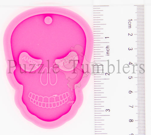 NEW- SKELETON FACE - PINK Mold