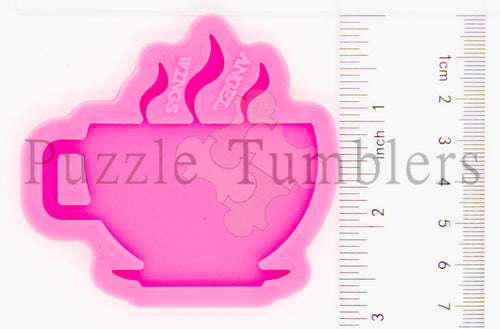 NEW COFFEE CUP WITH STEAM - PINK Mold