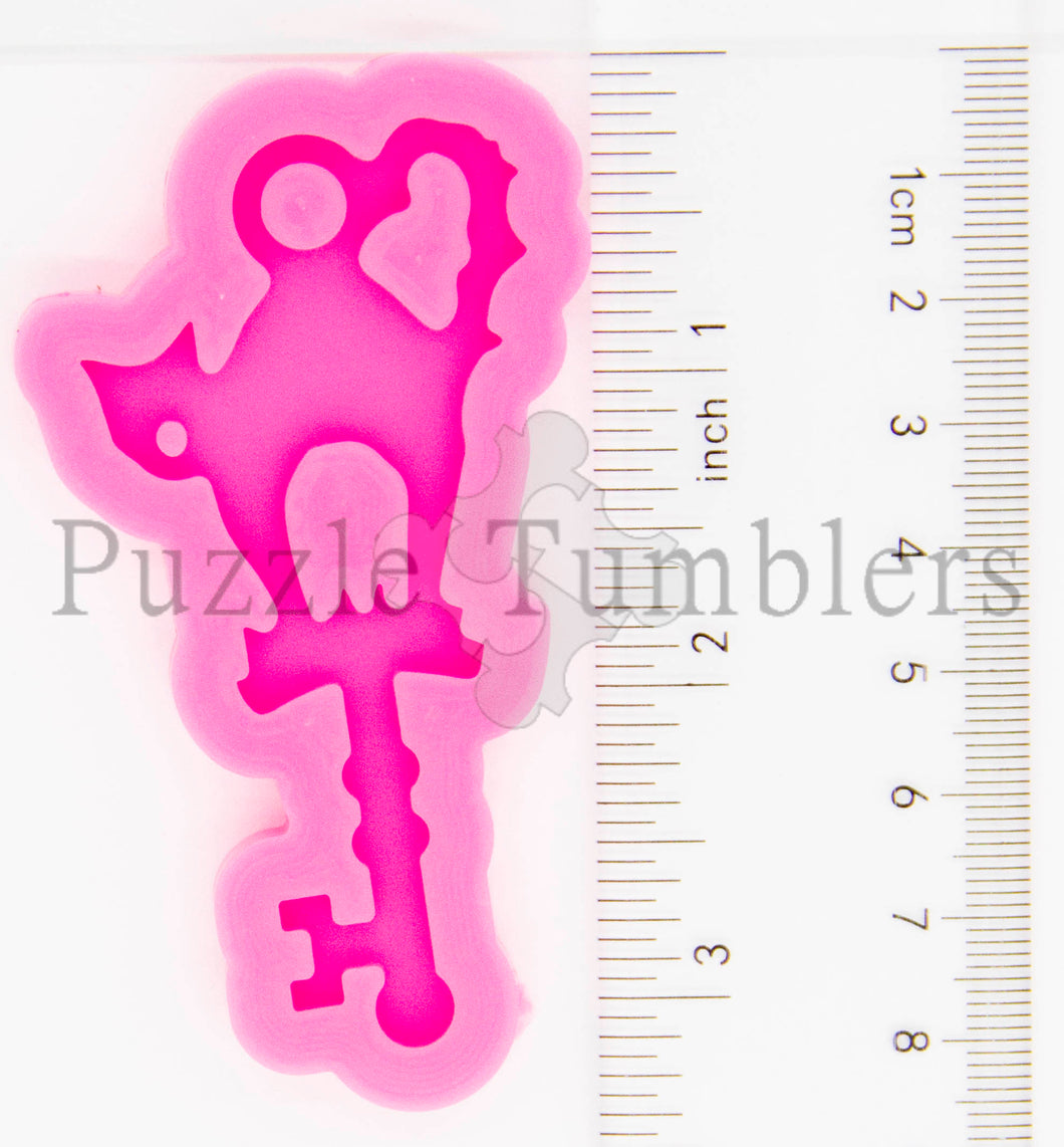 NEW - CAT & KEY- PINK Mold