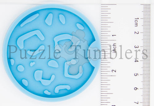 NEW- Leopard Print Coaster Mold
