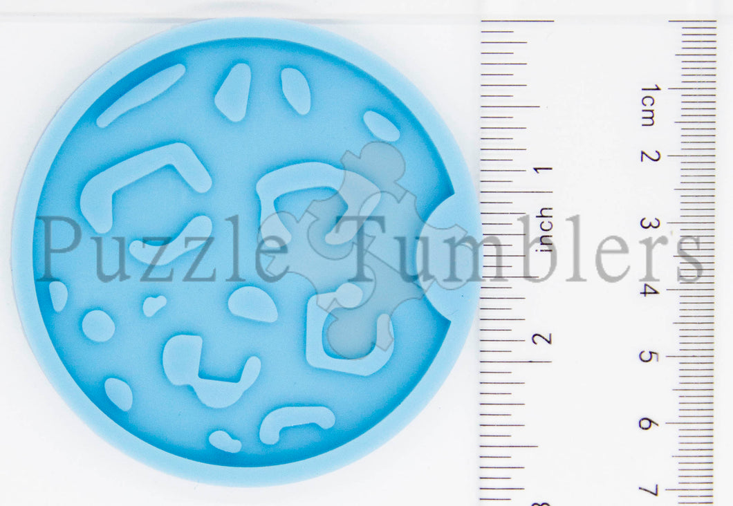 NEW- Leopard Print Coaster Mold