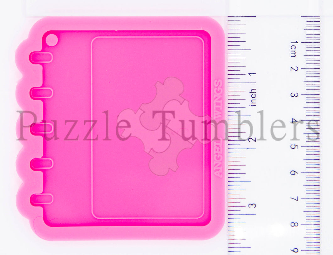 NEW - NOTEBOOK KEYCHAIN - Mold PINK