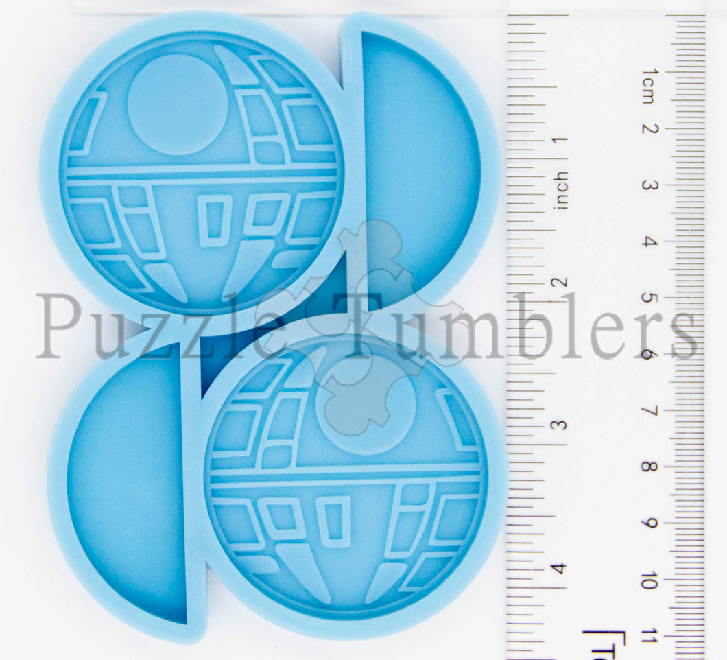 NEW- Spaceship STRAW TOPPER - NEW BLUE MOLD