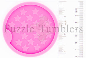 NEW- STAR Car Coaster Pink Mold