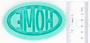 CUSTOM MOLD:  'HOME' Keychain Mold *May have a 14 Day Shipping Delay (K4)