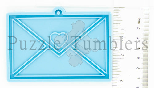 NEW - LOVE ENVELOPE - BLUE Mold
