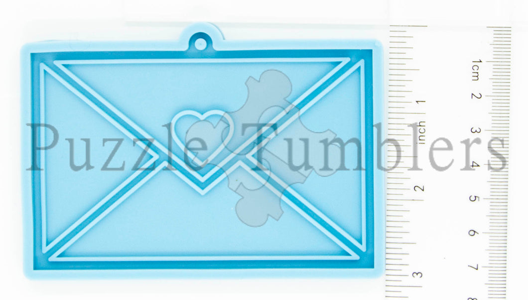 NEW - LOVE ENVELOPE - BLUE Mold