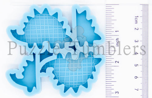 NEW - STEGOSAURUS STRAW TOPPER - NEW BLUE MOLD