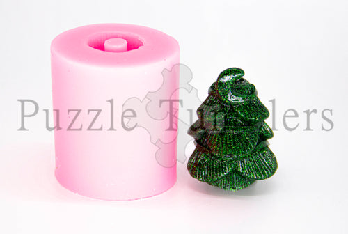 Christmas Tree Straw Topper- Pink