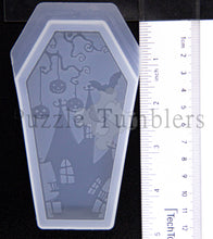 Load image into Gallery viewer, NEW- COFFIN WITH FOUR DOOR PIECES - CLEAR MOLD