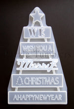 Load image into Gallery viewer, NEW Merry Christmas Tree - CLEAR Mold *BLACK FRIDAY CLOSE OUT PRICES! **ALL SALES FINAL