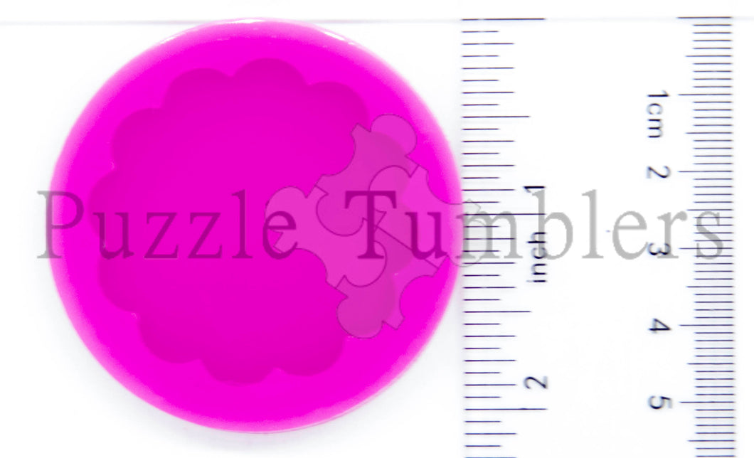 NEW - 3D Daisy BADGE REEL - PINK Mold