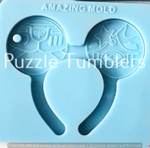 Load image into Gallery viewer, NEW Head Band Key Chain Molds (Variety) *Available NOW*