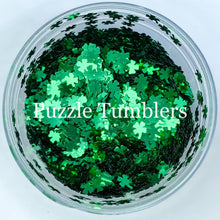 Load image into Gallery viewer, 4 LEAF CLOVER - SHAPE GLITTER