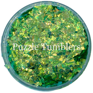 LIME MARGARITA - IRREGULAR CUT CHUNKY MIX GLITTER