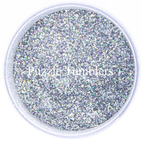 QUEEN'S SILVER - HOLOGRAPHIC FINE GLITTER