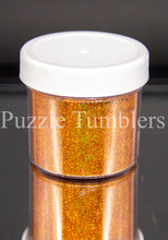 Load image into Gallery viewer, RUSTIC ORANGE - HOLOGRAPHIC FINE GLITTER