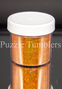 RUSTIC ORANGE - HOLOGRAPHIC FINE GLITTER