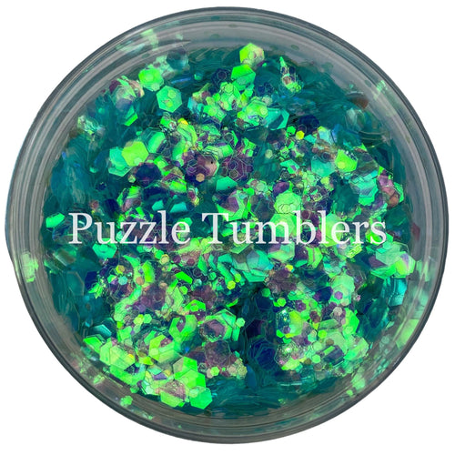 MINT JULEP - CHUNKY MIX GLITTER