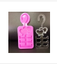 NEW - DOUBLE HEART CAR MASK HANGER MOLD