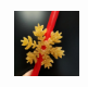 New - Snowflake STRAW TOPPER