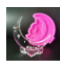 Load image into Gallery viewer, NEW Moon &amp; Wing Ring Holder - PINK Mold