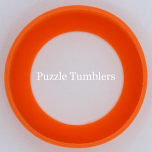 ORANGE Cup Bumper - 12OZ SUBLIMATION STRAIGHT SIPPY ONLY