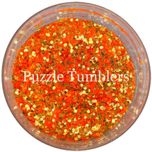 Load image into Gallery viewer, ORANGE DREAMSICLE - MEDIUM GLITTER