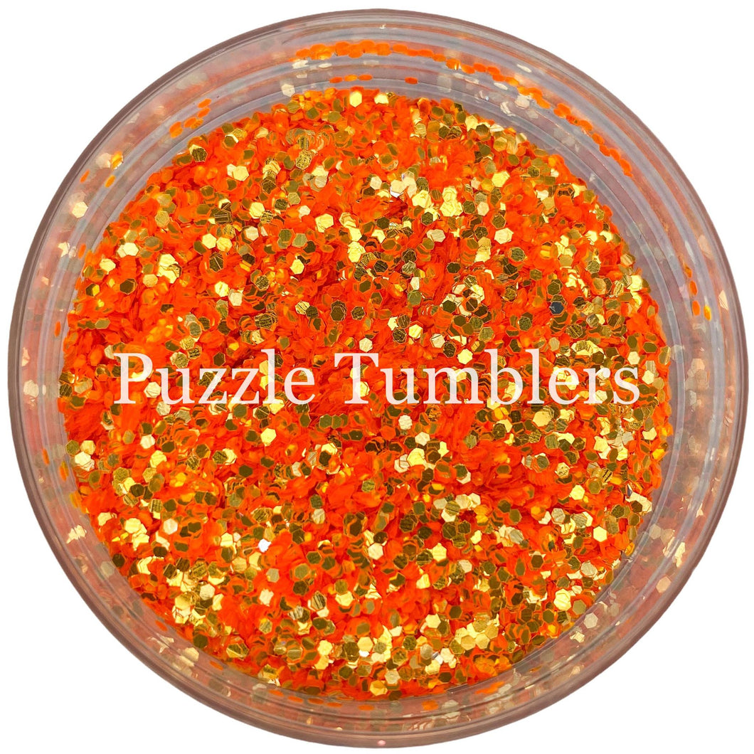 ORANGE DREAMSICLE - MEDIUM GLITTER
