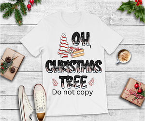 DIGITAL DOWNLOAD - "OH CHRISTMAS TREE" PNG - DESIGNED BY: JESSICA ROBIN