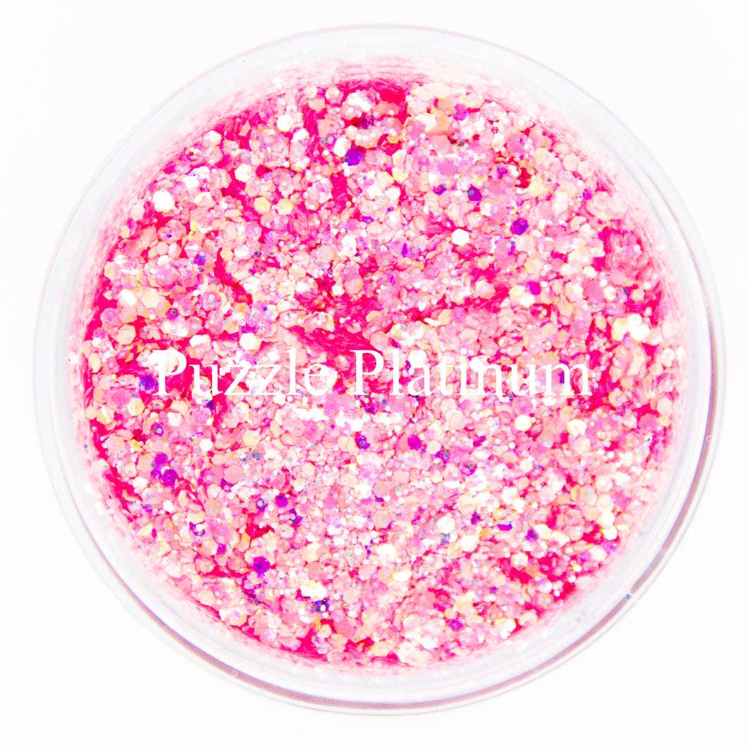 PLATINUM GLITTER - PINK PEONY