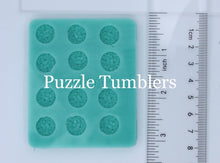 Load image into Gallery viewer, CUSTOM MOLD:  HALF INCH DRUZY STUD PALLET  Mold *May have a 14 Day Shipping Delay (P2)