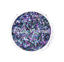 Load image into Gallery viewer, PLATINUM GLITTER - CHESHIRE