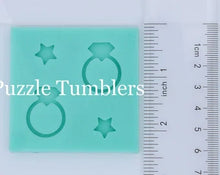 Load image into Gallery viewer, CUSTOM MOLD: Custom Diamond Ring Earring Mold *May have a 14 Day Shipping Delay (P44)
