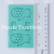 Load image into Gallery viewer, CUSTOM MOLD: Custom Mitten Earring Mold Large Mold *May have a 14 Day Shipping Delay (P51)
