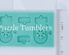 Load image into Gallery viewer, CUSTOM MOLD: Custom Mitten Earring Mold Large Mold *May have a 14 Day Shipping Delay (P51)