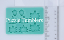 Load image into Gallery viewer, CUSTOM MOLD: Custom Acorn and Leaf Earring Mold*May have a 14 Day Shipping Delay (P52)