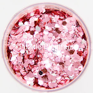 PLATINUM GLITTER - DIAMOND BLUSH