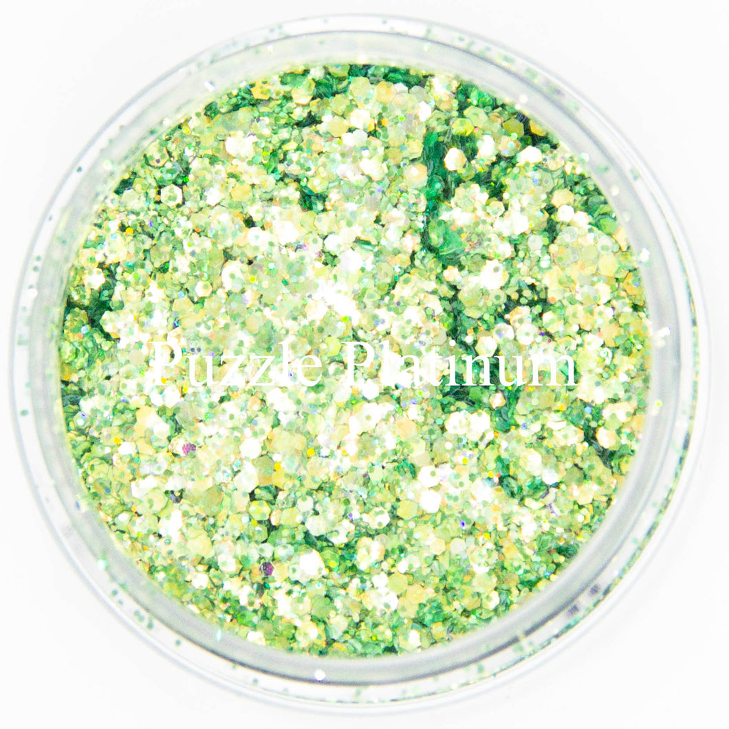 PLATINUM GLITTER - GREEN GODDESS
