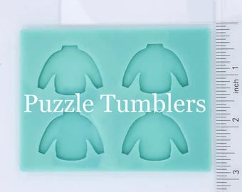 CUSTOM MOLD: Custom Sweater Stud Earring Mold *May have a 14 Day Shipping Delay (P60)