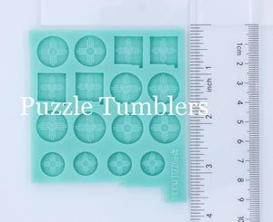 CUSTOM MOLD: NEW MEXICO ZIA STUD PALLET MOLD *May have a 14 Day Shipping Delay (P7)