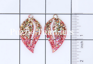 CUSTOM MOLD: Feather Earring Mold *May have a 14 Day Shipping Delay (P96)