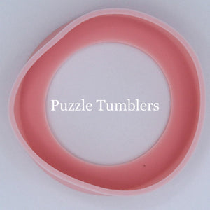 LIGHT PINK Cup Bumper - 12OZ SUBLIMATION STRAIGHT SIPPY ONLY