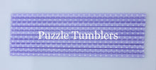 Load image into Gallery viewer, PURPLE WITH WHITE POLKA DOTS PRINT STRAWS (SOLD INDIVIDUALLY)