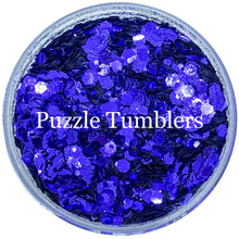 Load image into Gallery viewer, NEW PURPLE PILLOW - CHUNKY MIX GLITTER