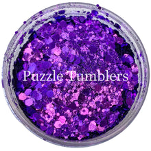Load image into Gallery viewer, PURPLE RAIN - CHUNKY MIX GLITTER