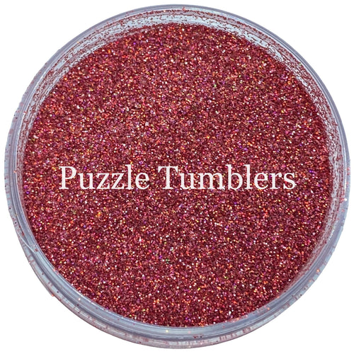 RASPBERRY - HOLOGRAPHIC FINE GLITTER