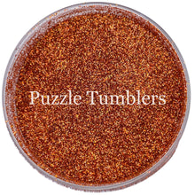 Load image into Gallery viewer, RUSTIC ORANGE - HOLOGRAPHIC FINE GLITTER