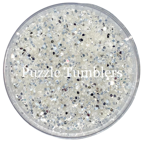 SILVER FLASH - MEDIUM GLITTER