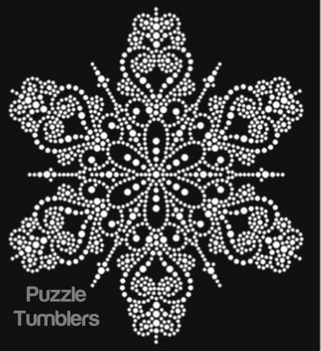 Snowflake Rhinestone T-shirt Transfer - $6.00/EACH